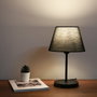 Opviq AYD-3156 Lámpara de Mesa Negra